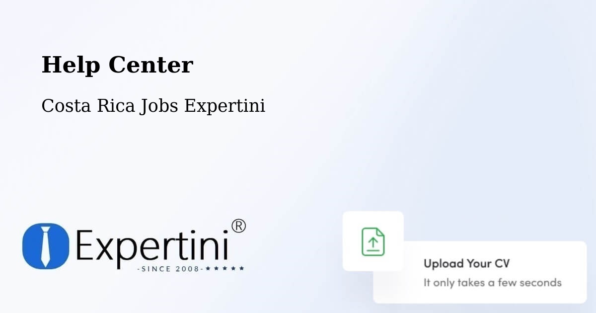 Help Center – Patarrá - Costa Rica Jobs Expertini