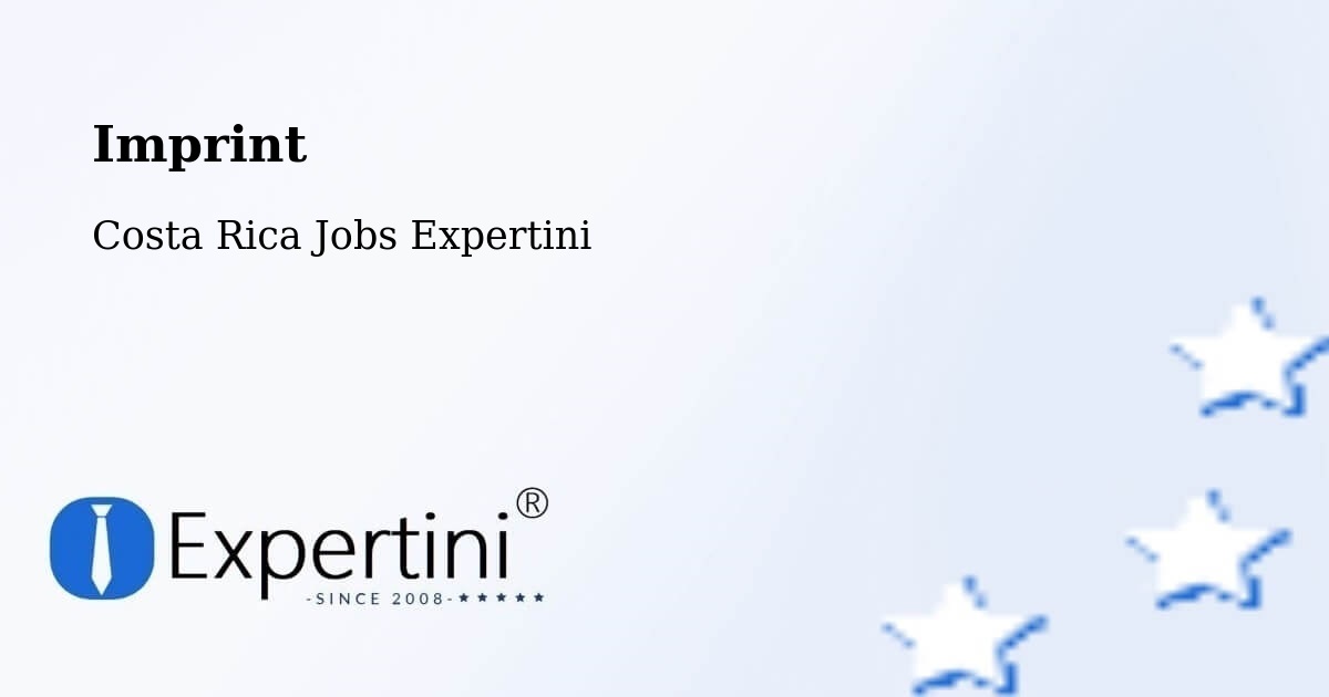 Imprint – Patarrá - Costa Rica Jobs Expertini
