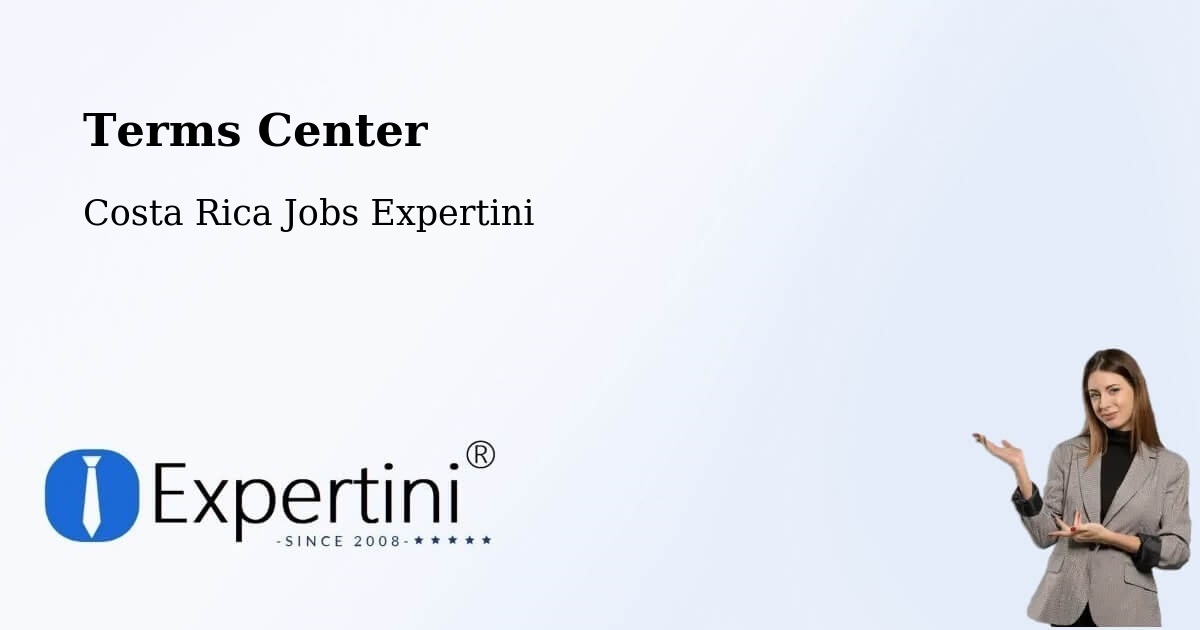 Terms of Service – Patarrá - Costa Rica Jobs Expertini